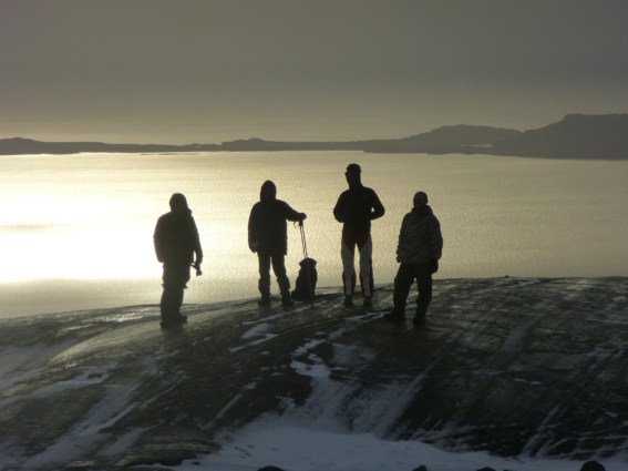 Angus, Ally, James, Spence & Brutus from the Old Inn